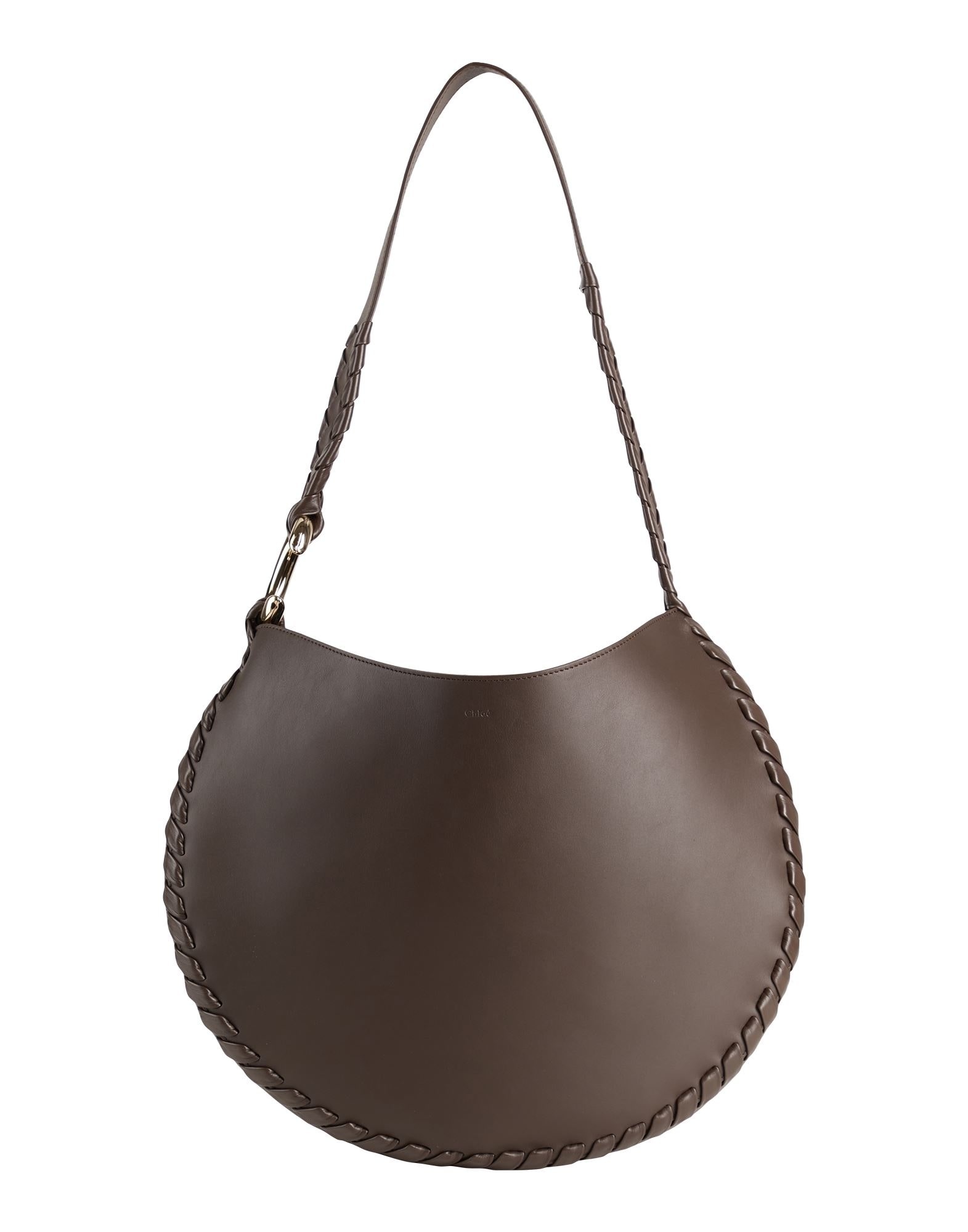 Dark brown Women's Shoulder Bag - 1