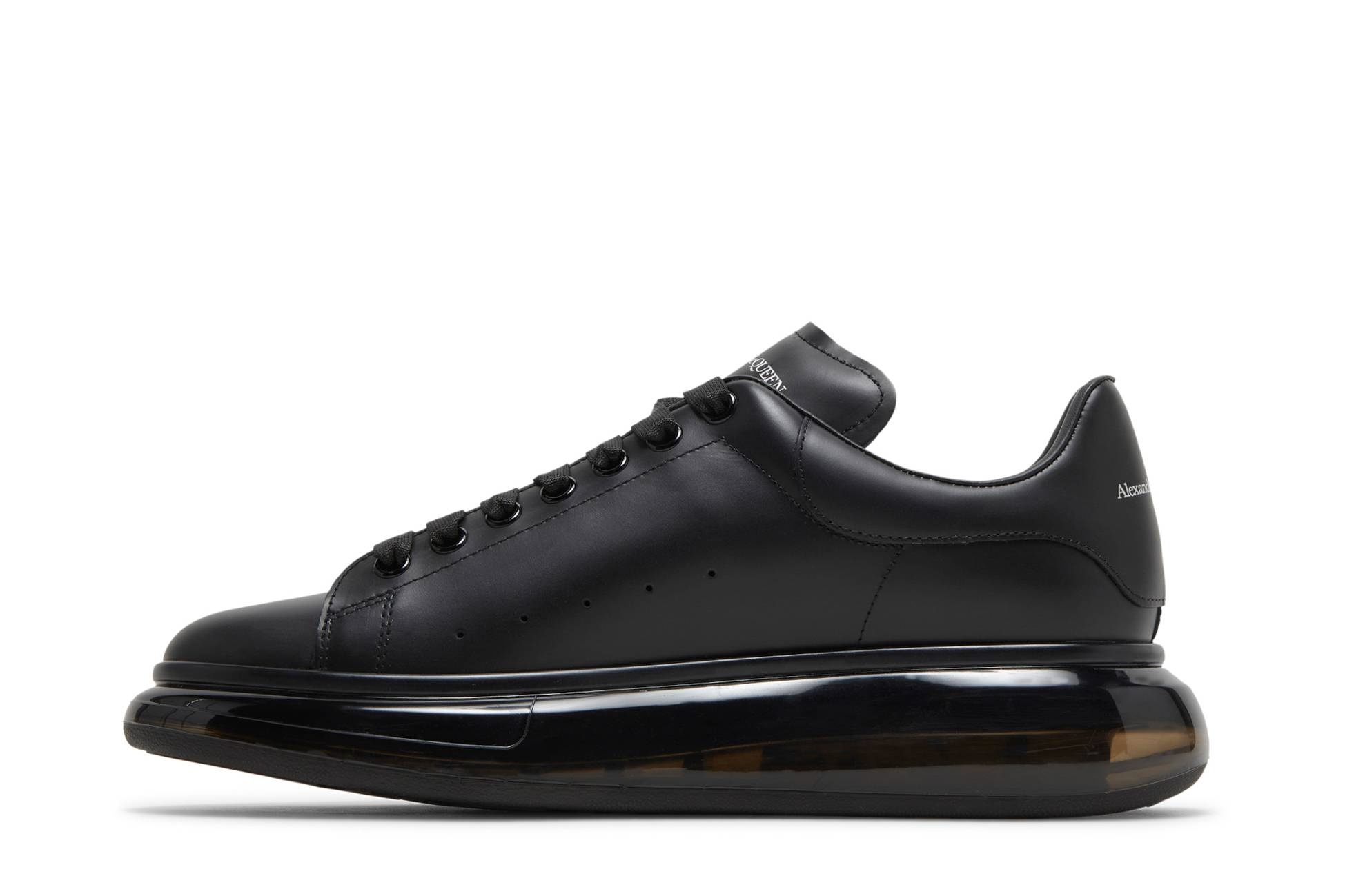 Alexander McQueen Oversized Sneaker 'Clear Sole - Black' - 3