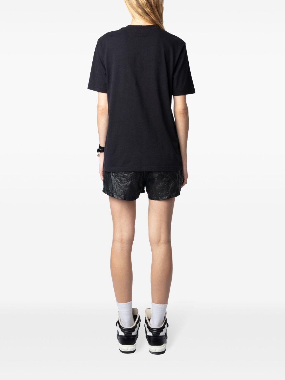 slogan-print T-shirt - 3