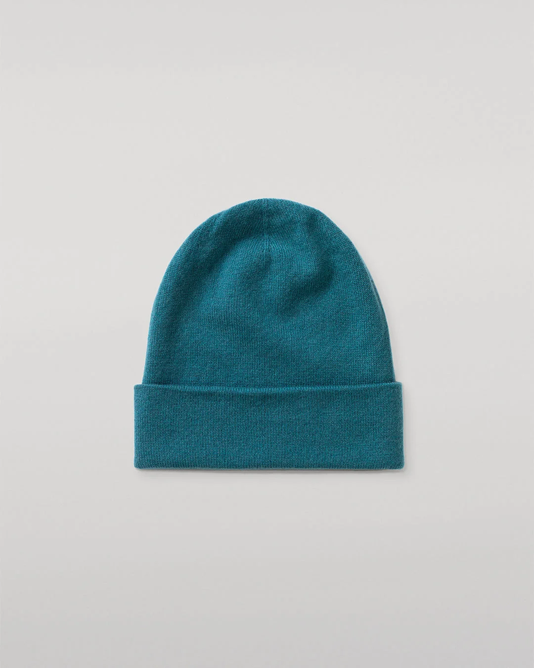 Braemar Green Cashmere Beanie - 1