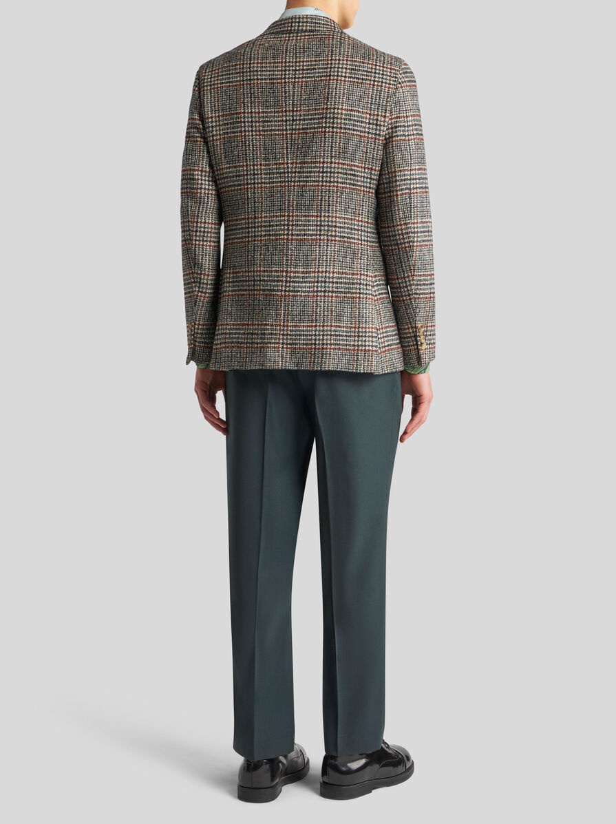 WOOL AND ALPACA WOOL BLAZER - 4