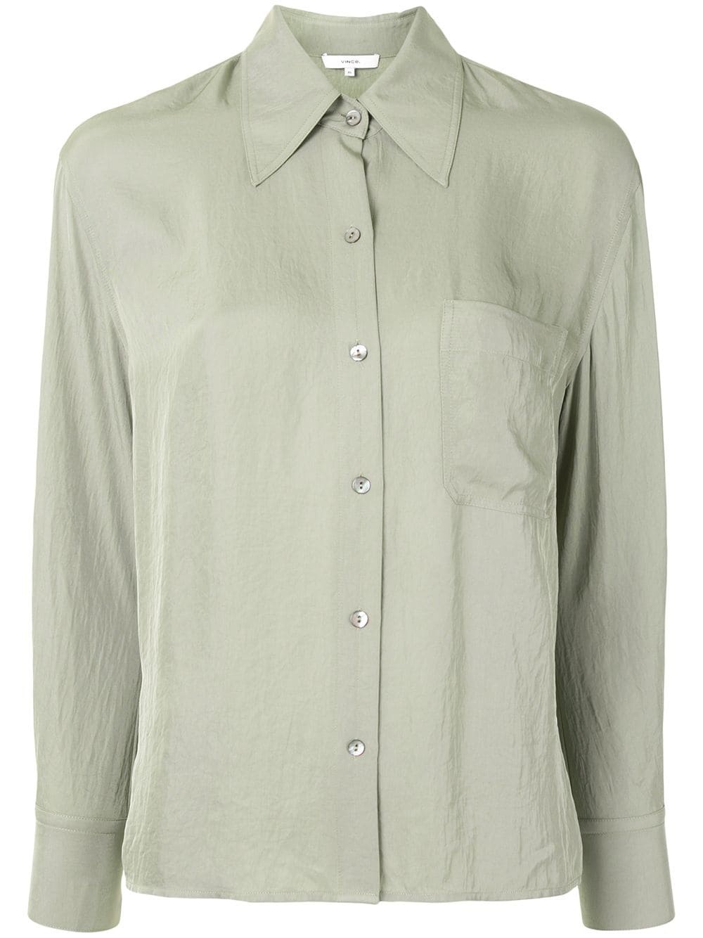 chest pocket shirt - 1