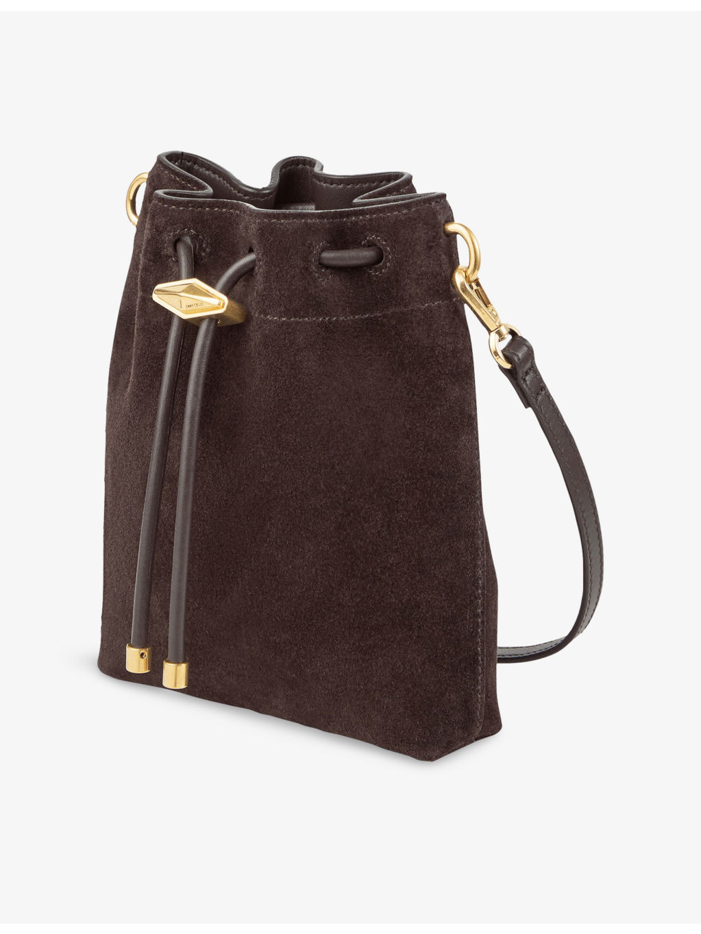 Cinch Mini Suede Cross Body Bag - 5