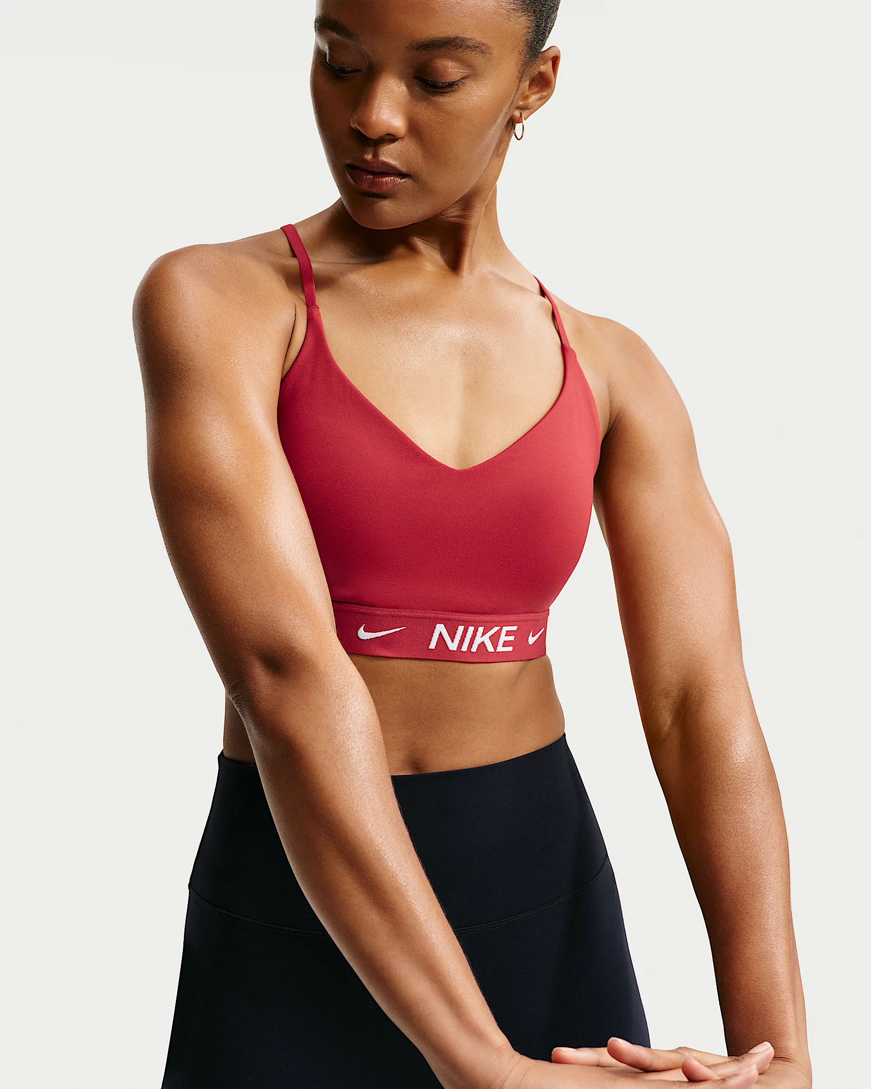 Nike Indy Light Support Women's Padded Adjustable Sports Bra - 1