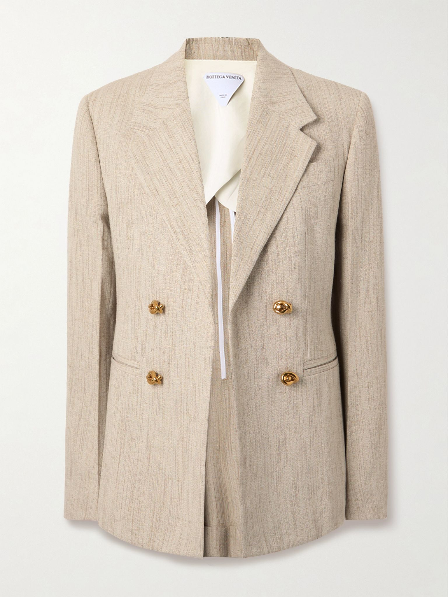 Embellished canvas jacket Gray - 1