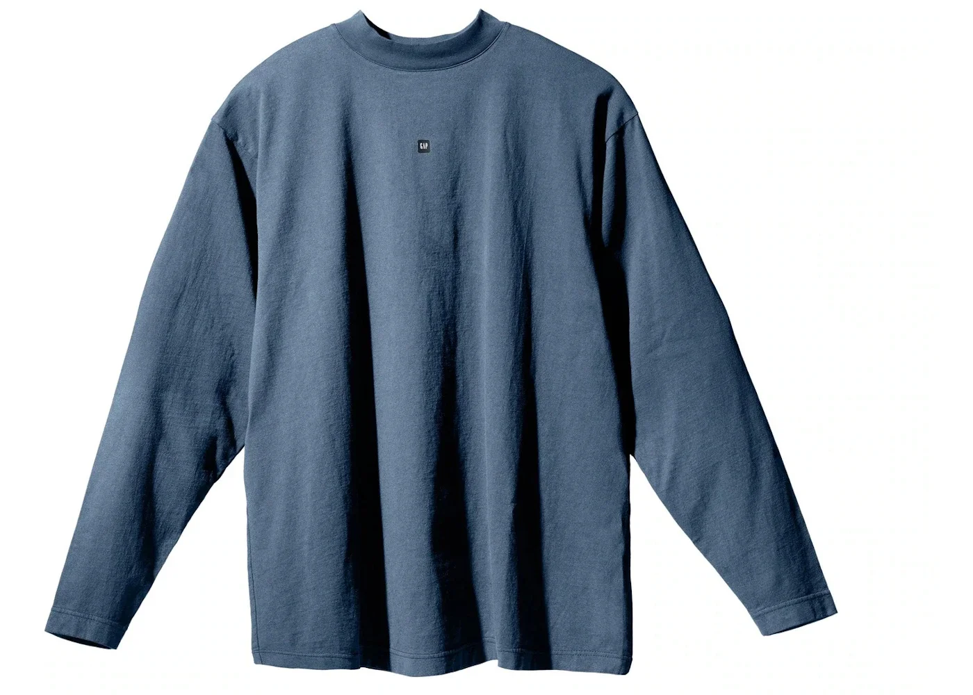 Yeezy Gap Logo Longsleeve Tee Dark Blue - 1