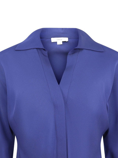 Vince Bias Dolman silk blouse outlook