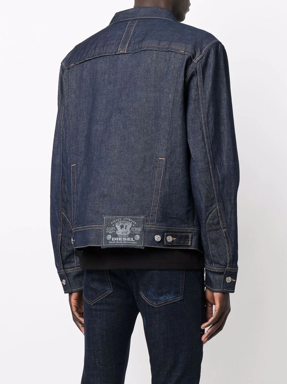 Candiani Coreva™ Trucker denim jacket - 4