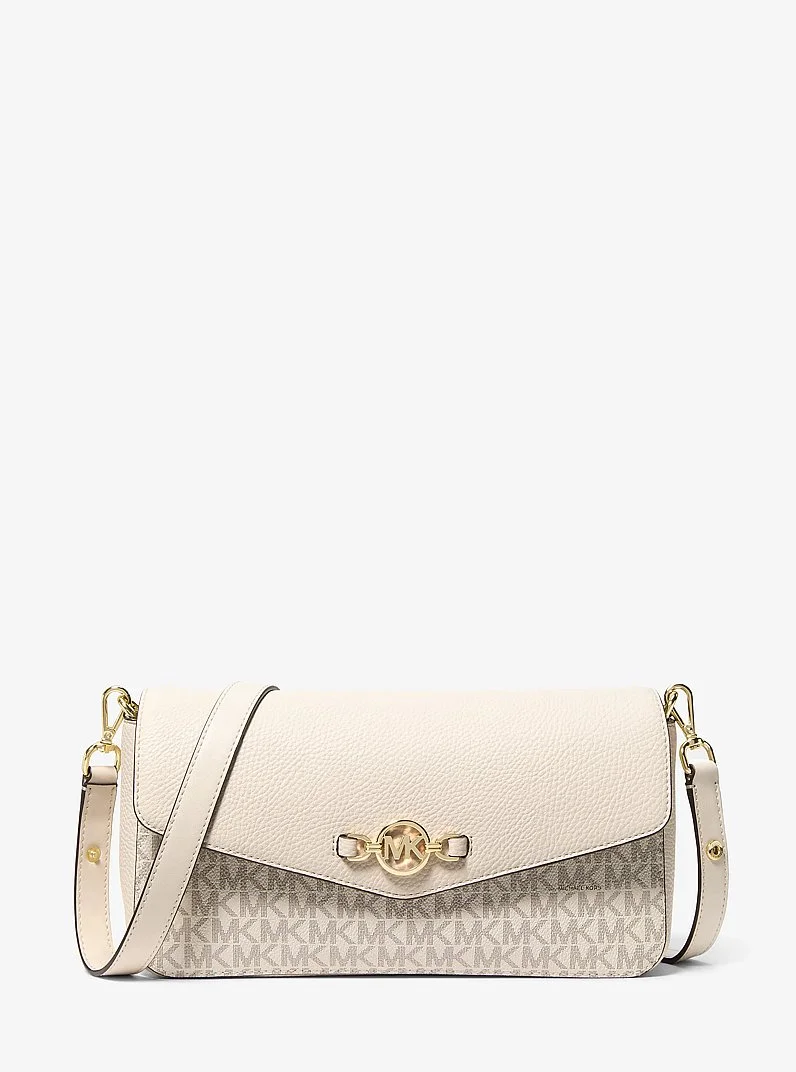Kacey Medium Signature Logo Shoulder Bag - 1