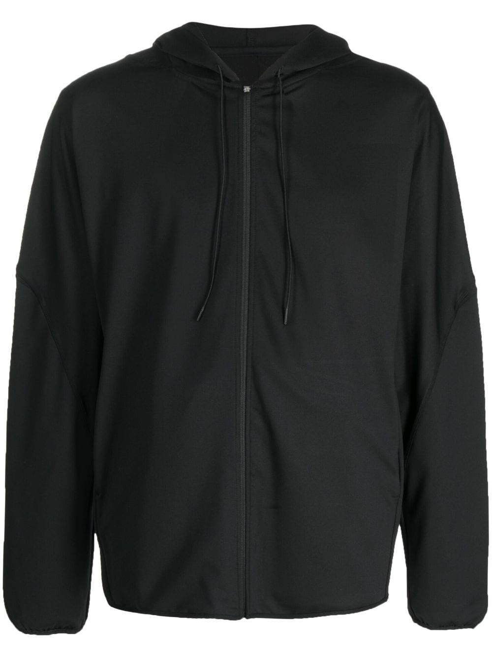 zip-up long-sleeve hoodie - 1