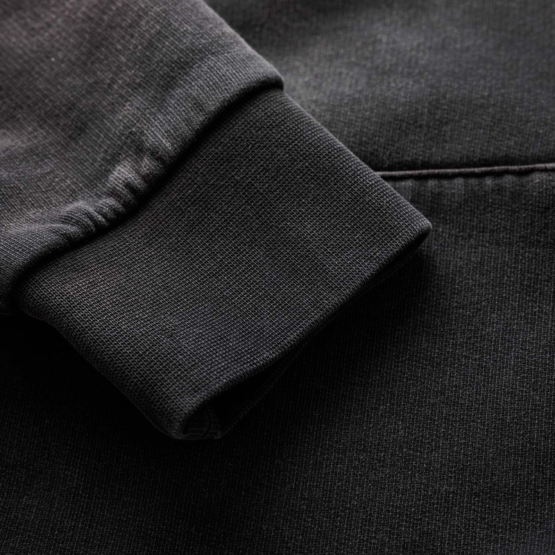 Pin Up Washed Black Hoodie 9
