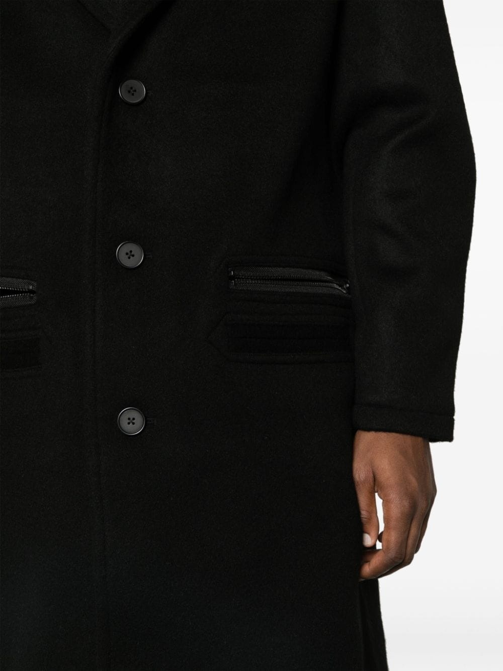 x Adidas tailored single-breasted coat - 5