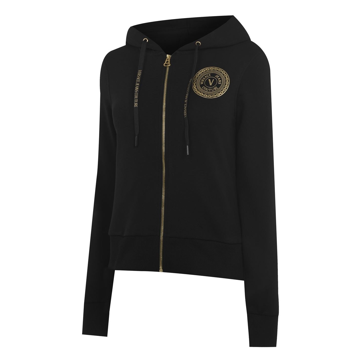 ROUND LOGO ZIP HOODIE - 7