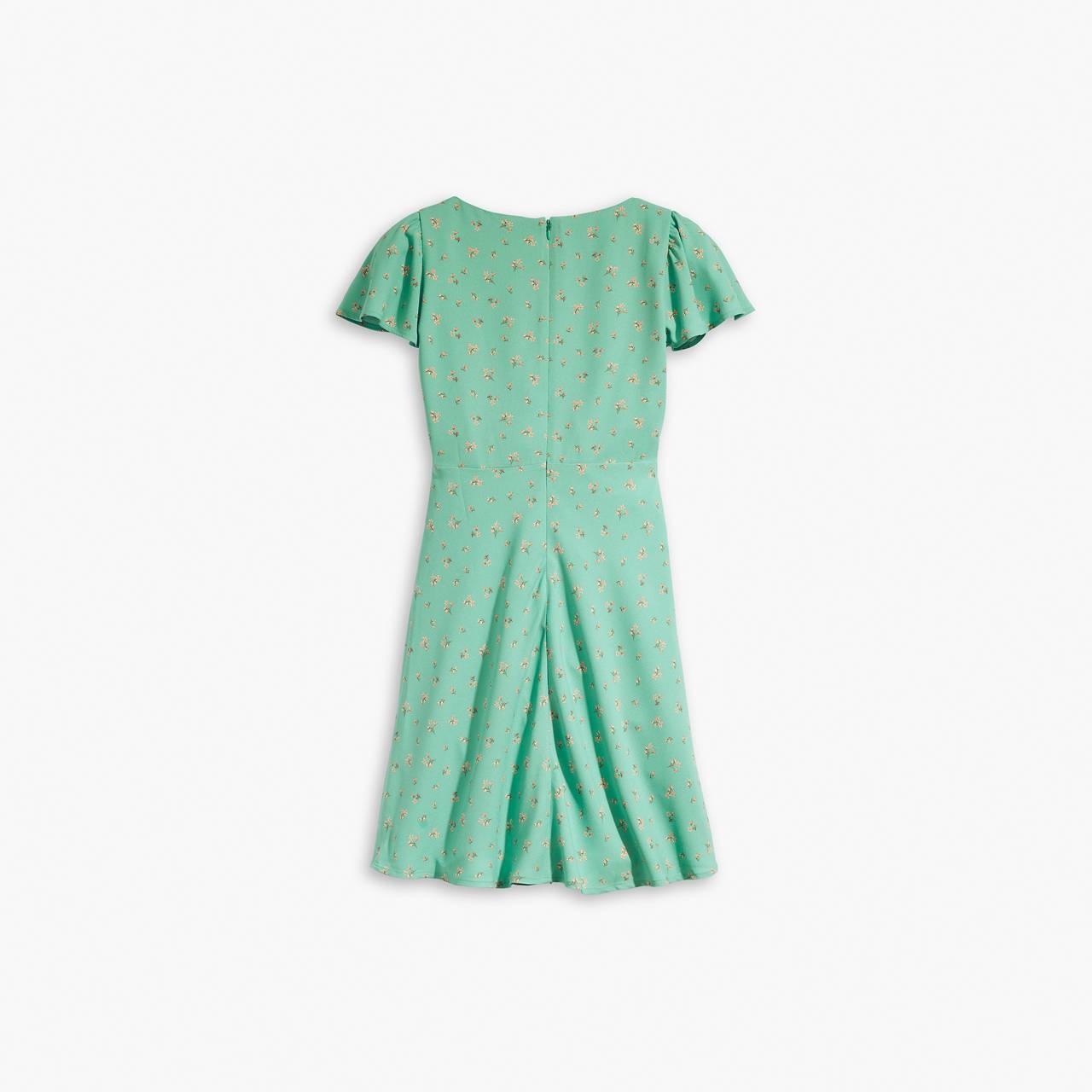 SKYLAR FLUTTER SLEEVE DRESS - 6