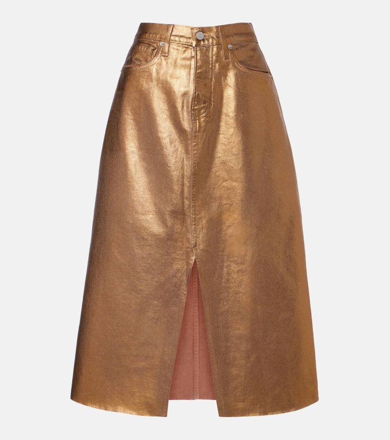 Victoria denim midi skirt - 1