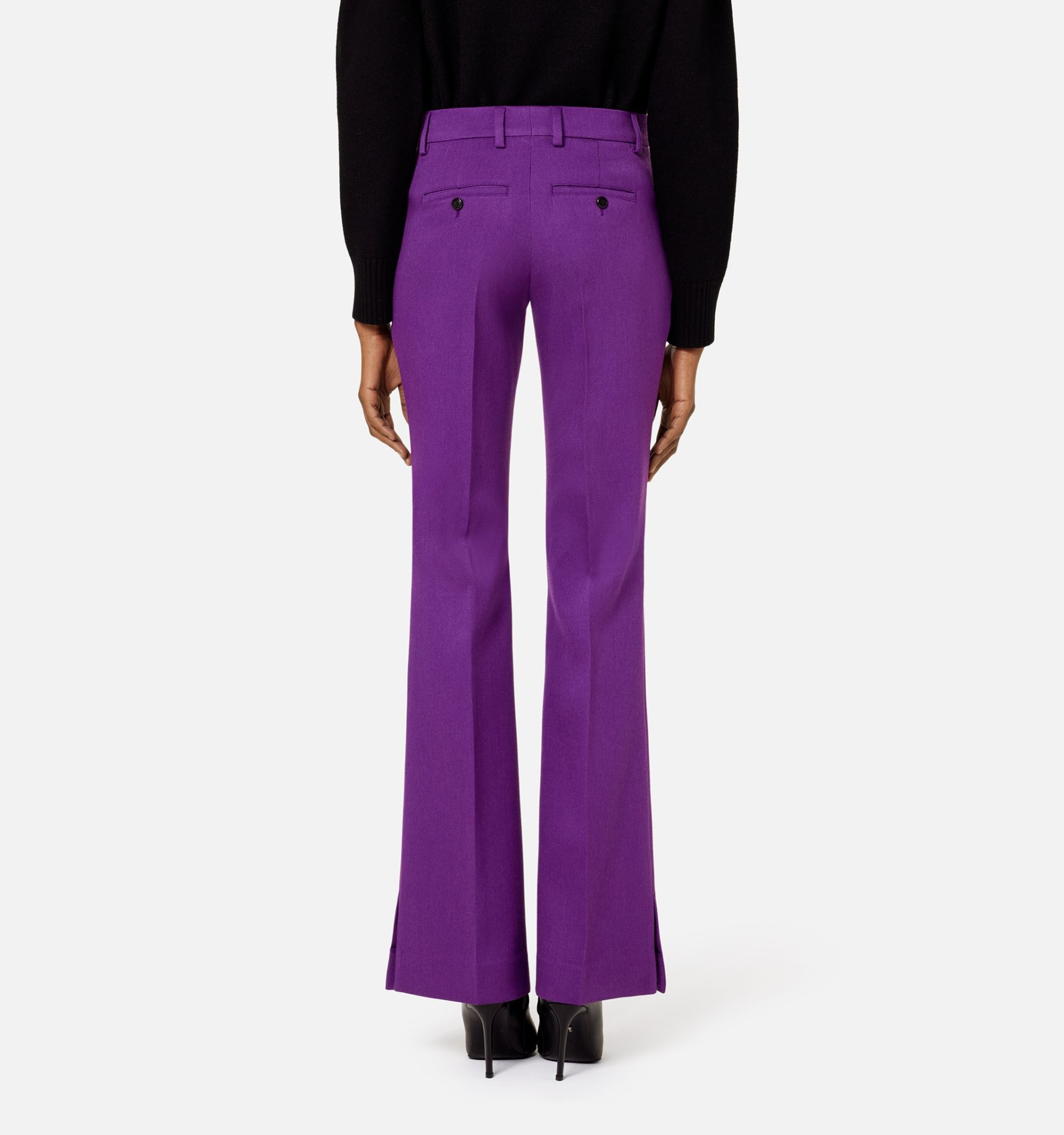 Flare Fit Trousers - 5