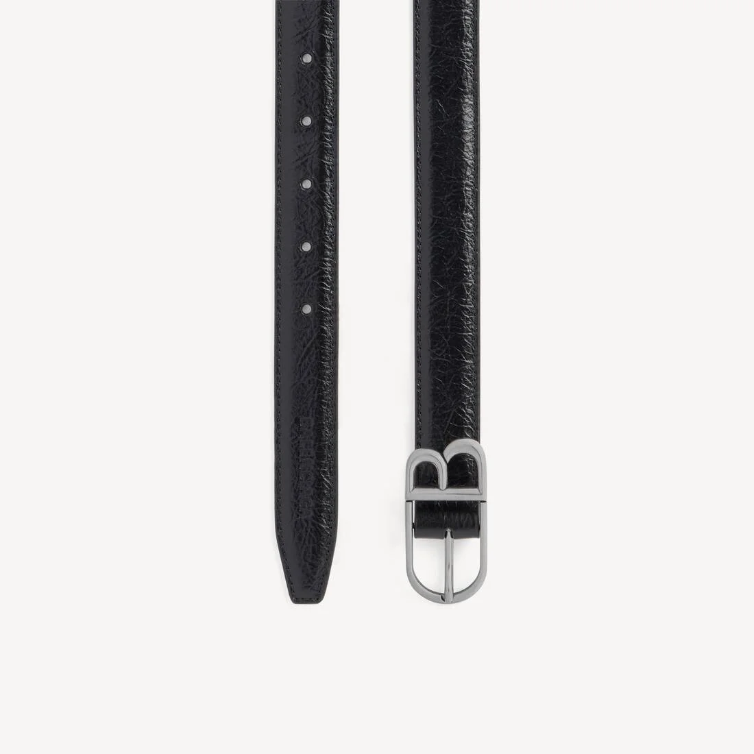 Women's Classic B Belt in Black - 1