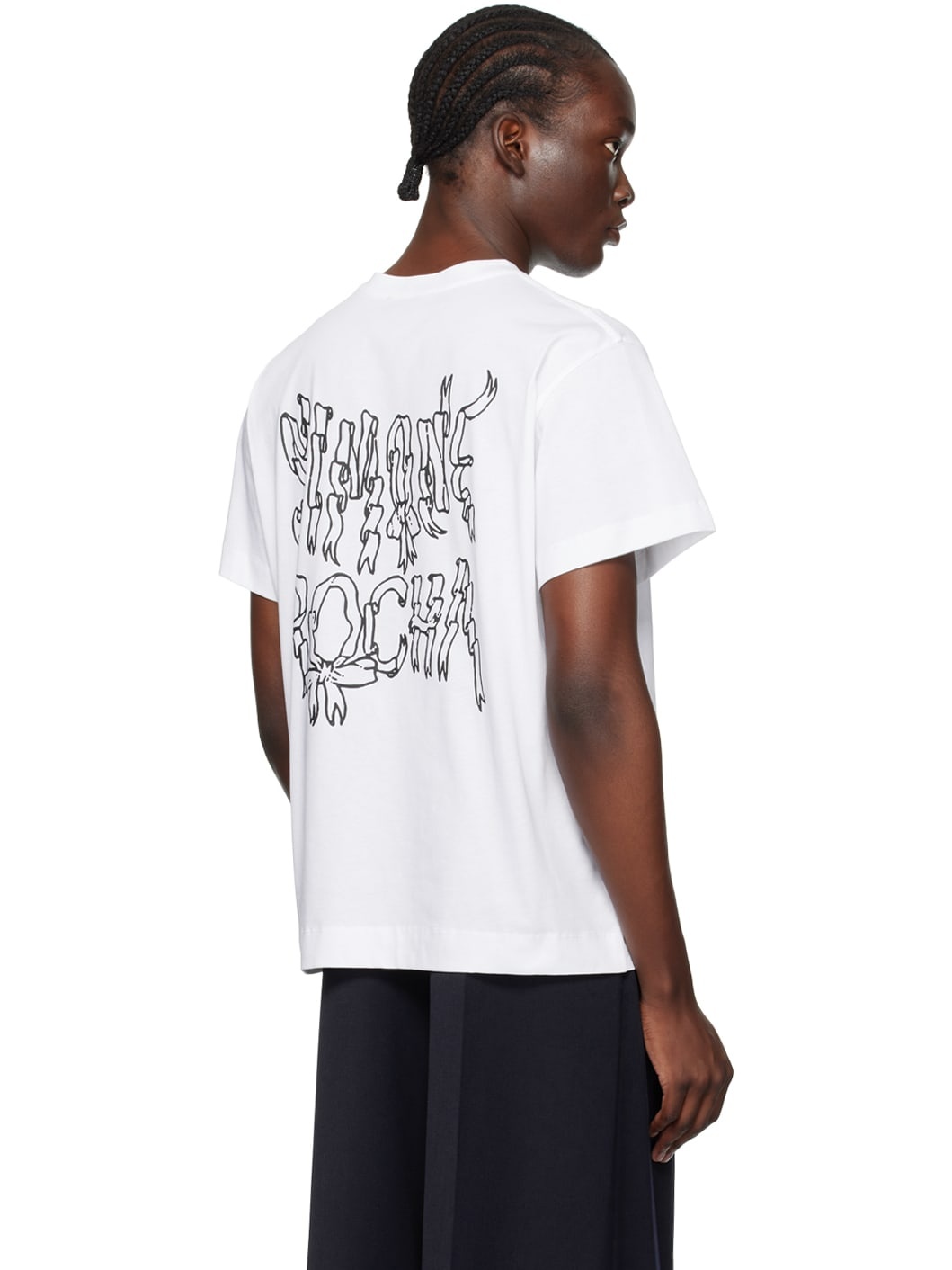 White Ribbon Logo T-Shirt - 3