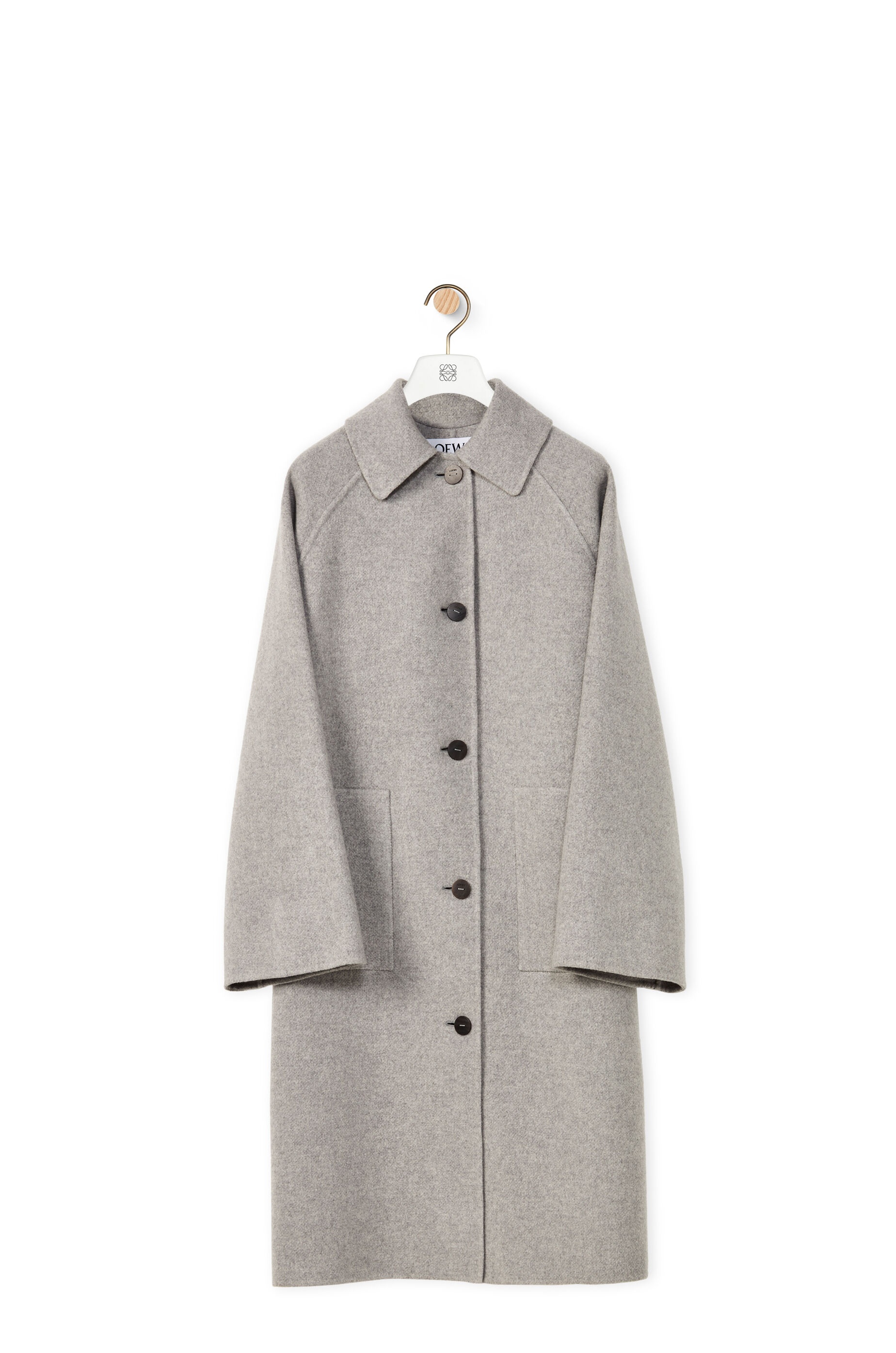 Coat in cashmere - 1