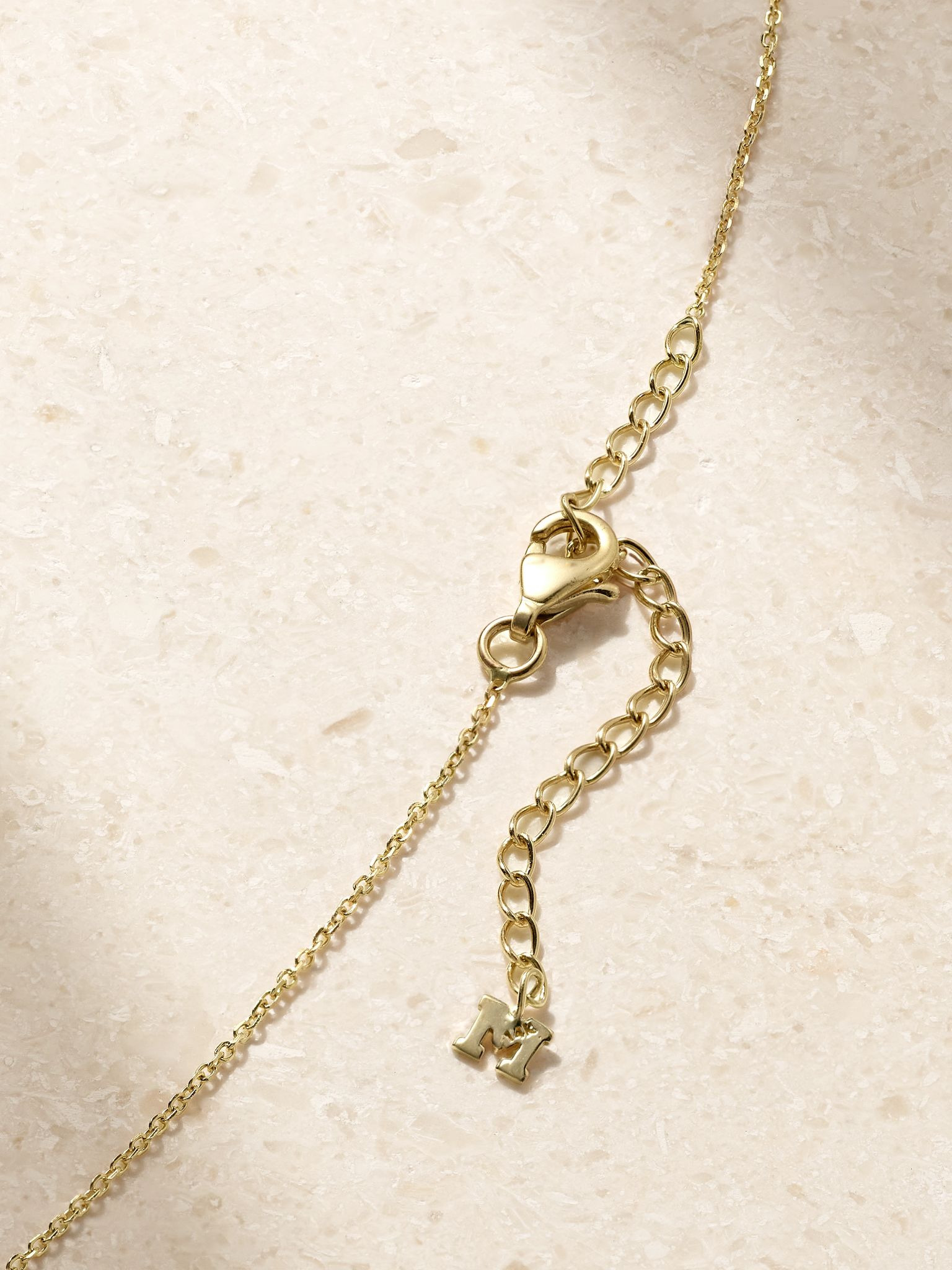 14-karat gold, pearl and diamond necklace White - 3
