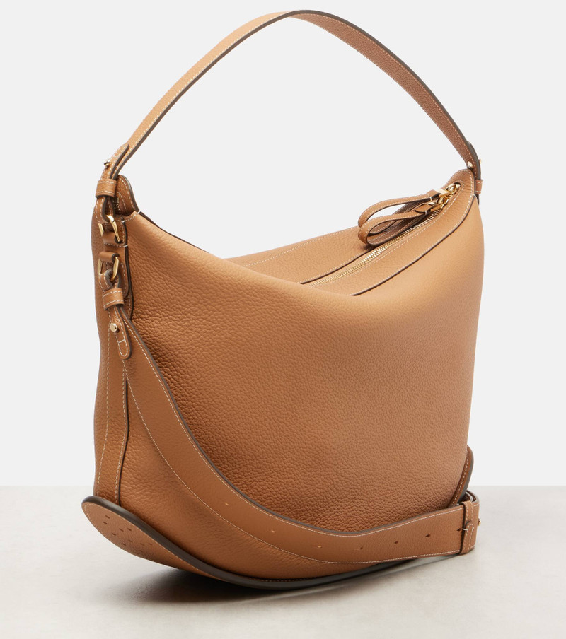 Pin Swing XL leather shoulder bag 4