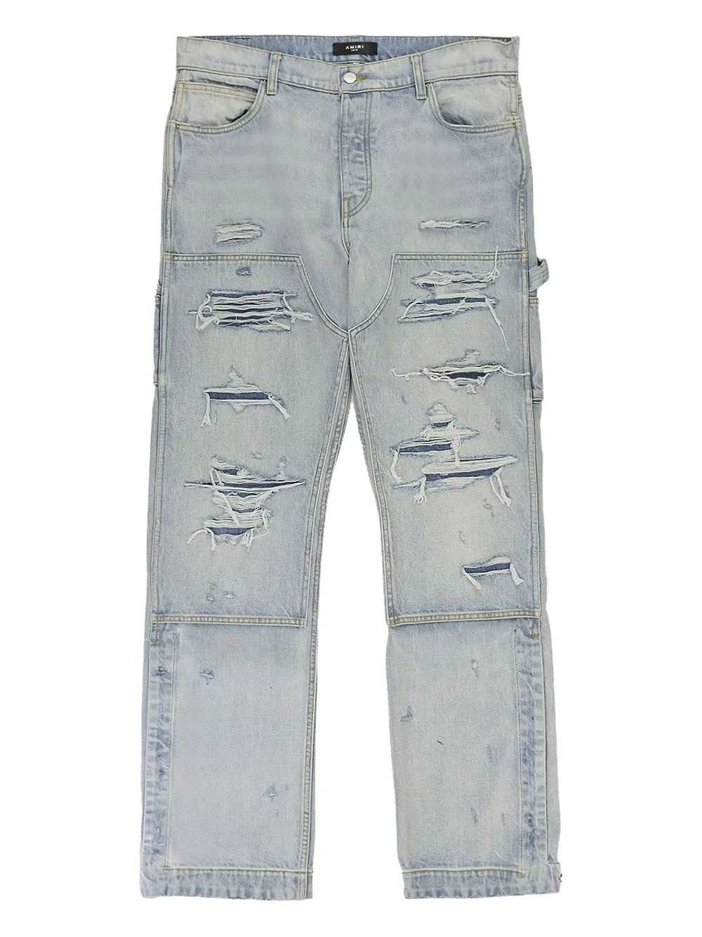 distressed jeans - 1