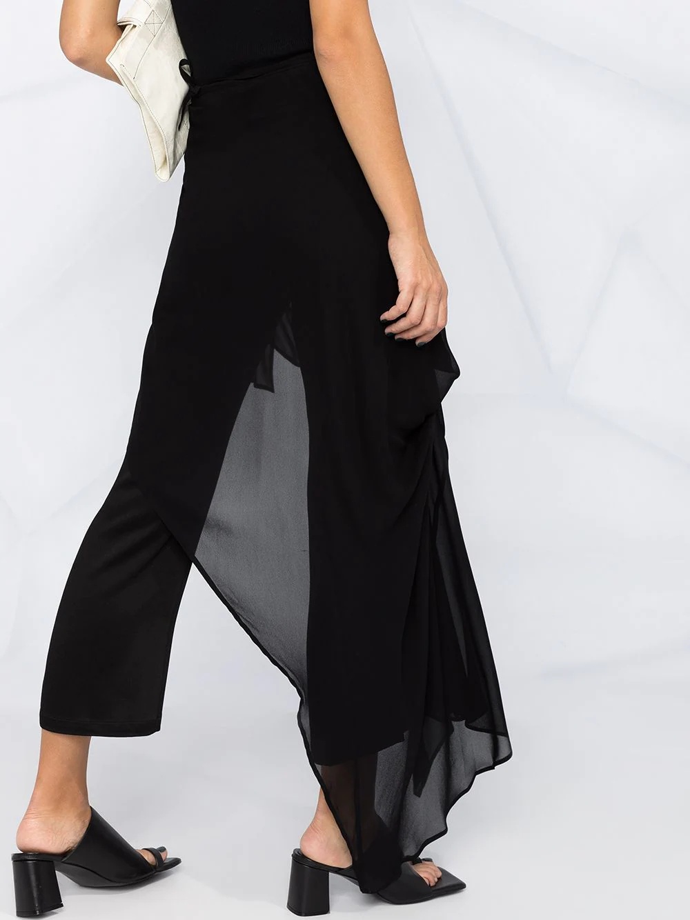 asymmetric midi dress - 3