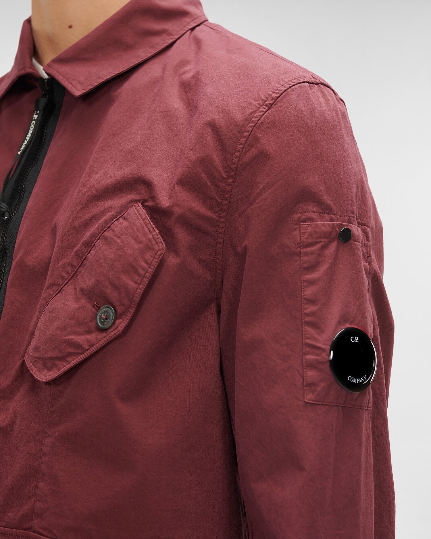 Gabardine Zipped Shirt - 5