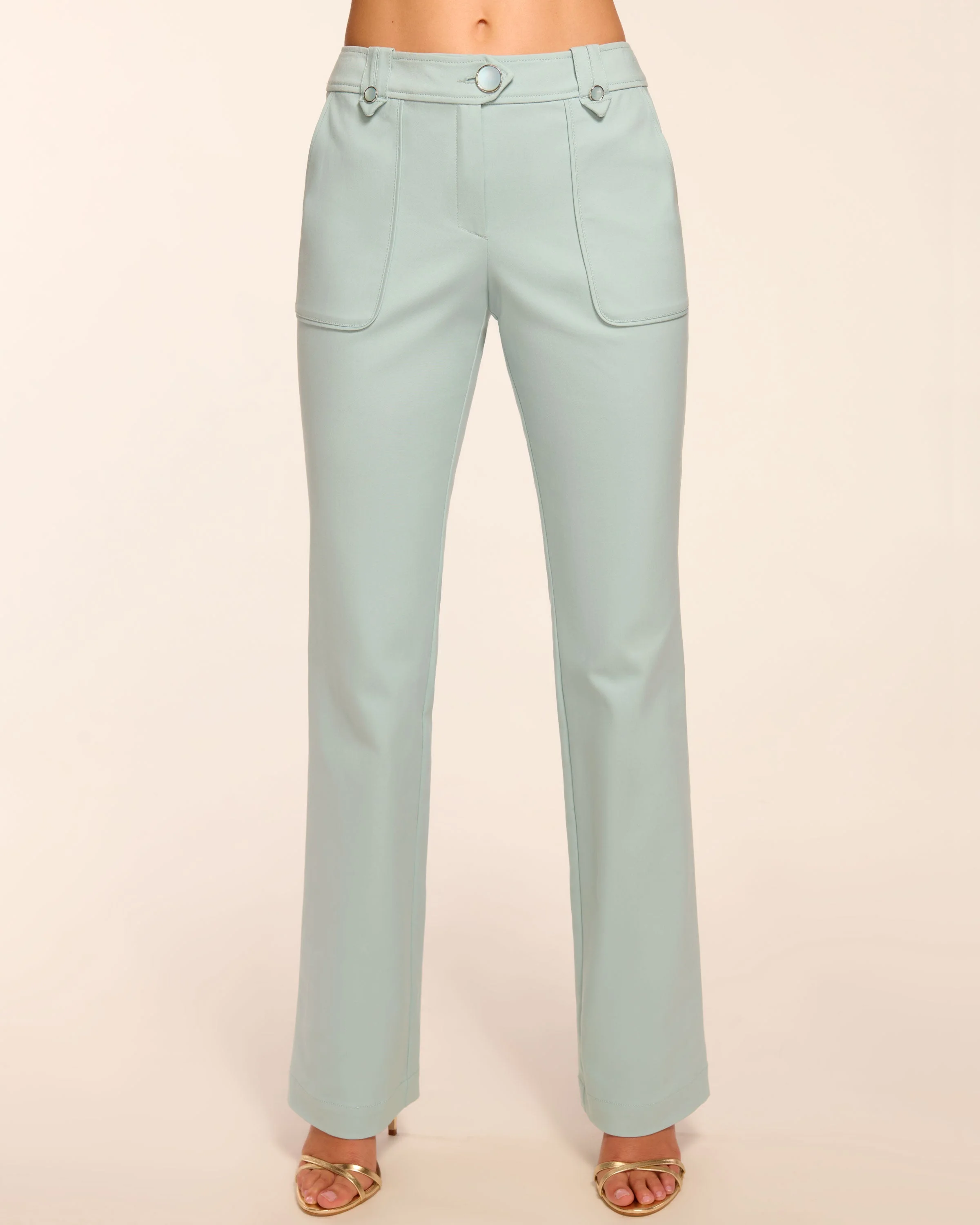 Marit Stretch Cotton Pant - 1