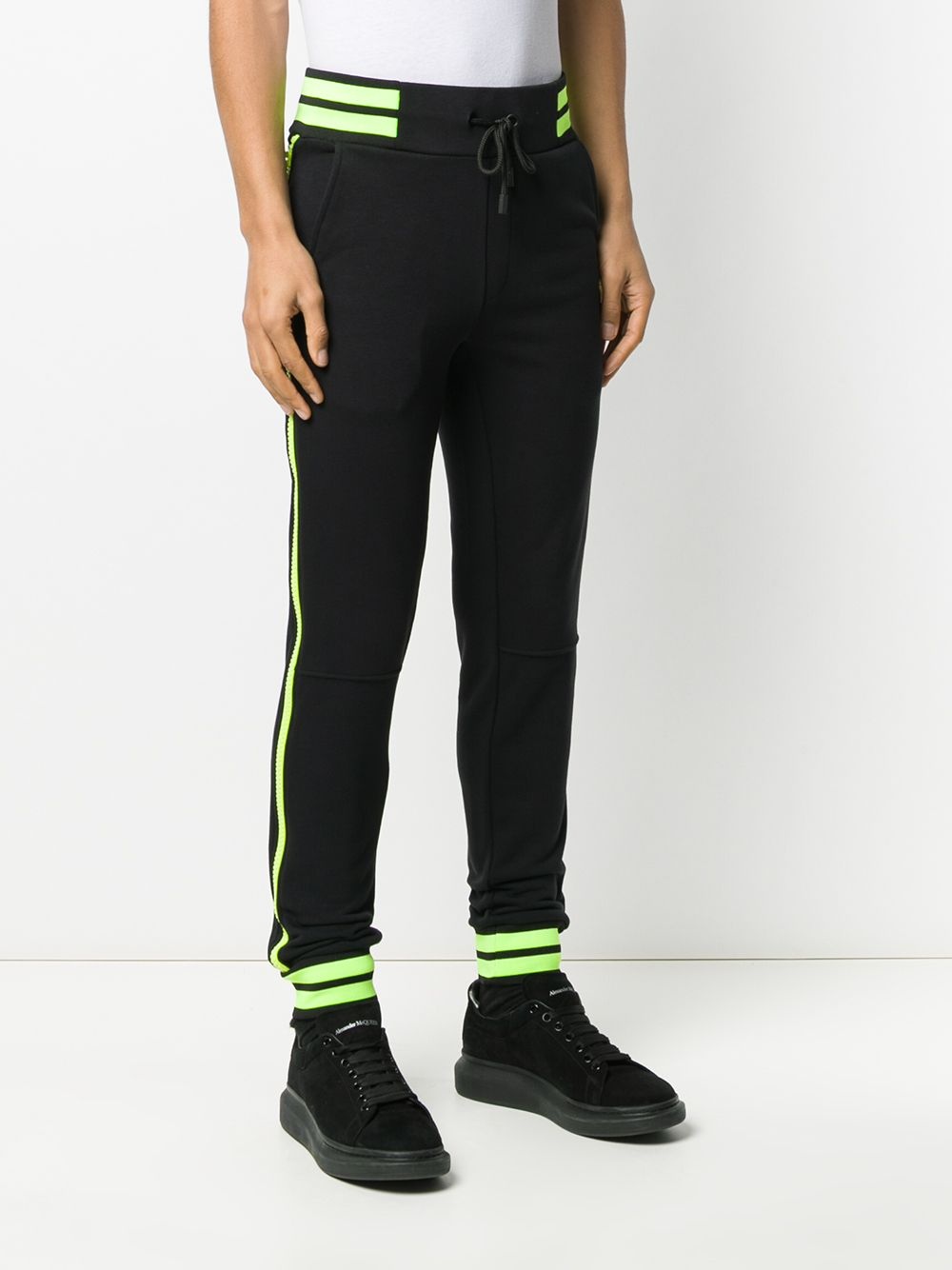 side stripe joggings trousers - 3