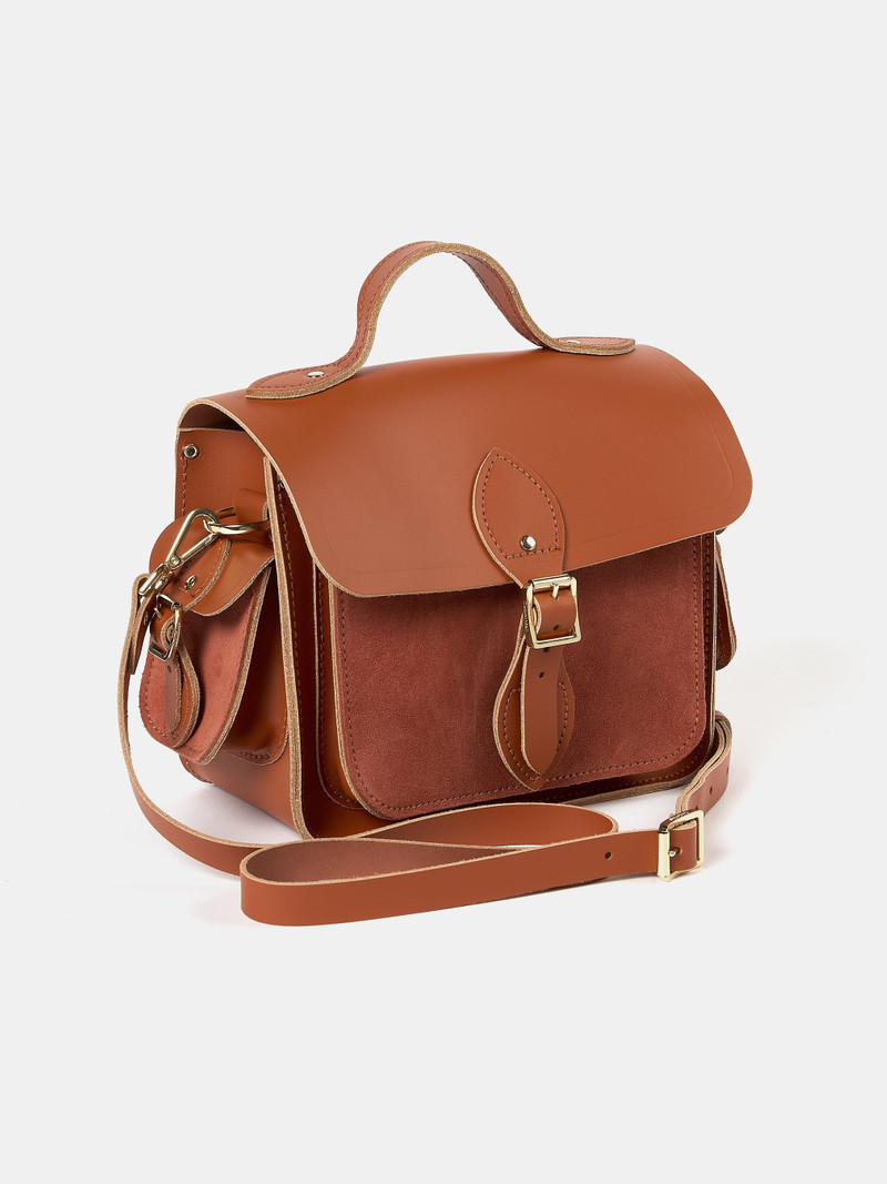 The Traveller - Cinnamon with Suede 8