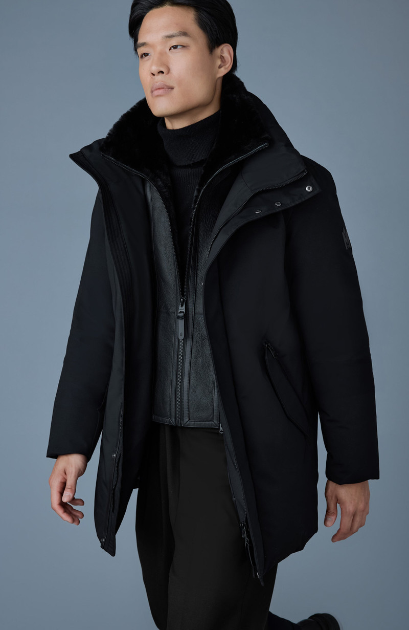 SULLIVAN 2-in-1 Down Coat with Removable Bib 5
