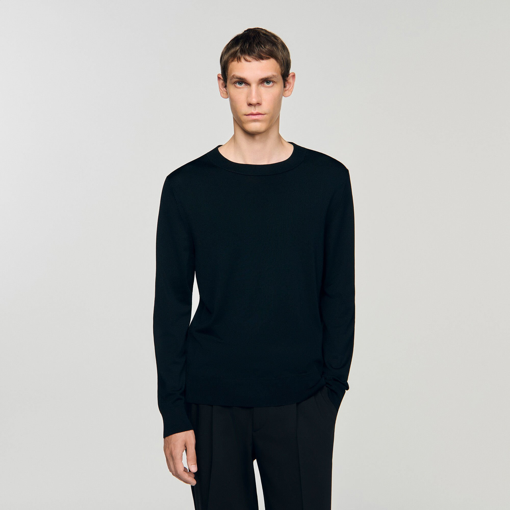FINE KNIT SWEATER - 4