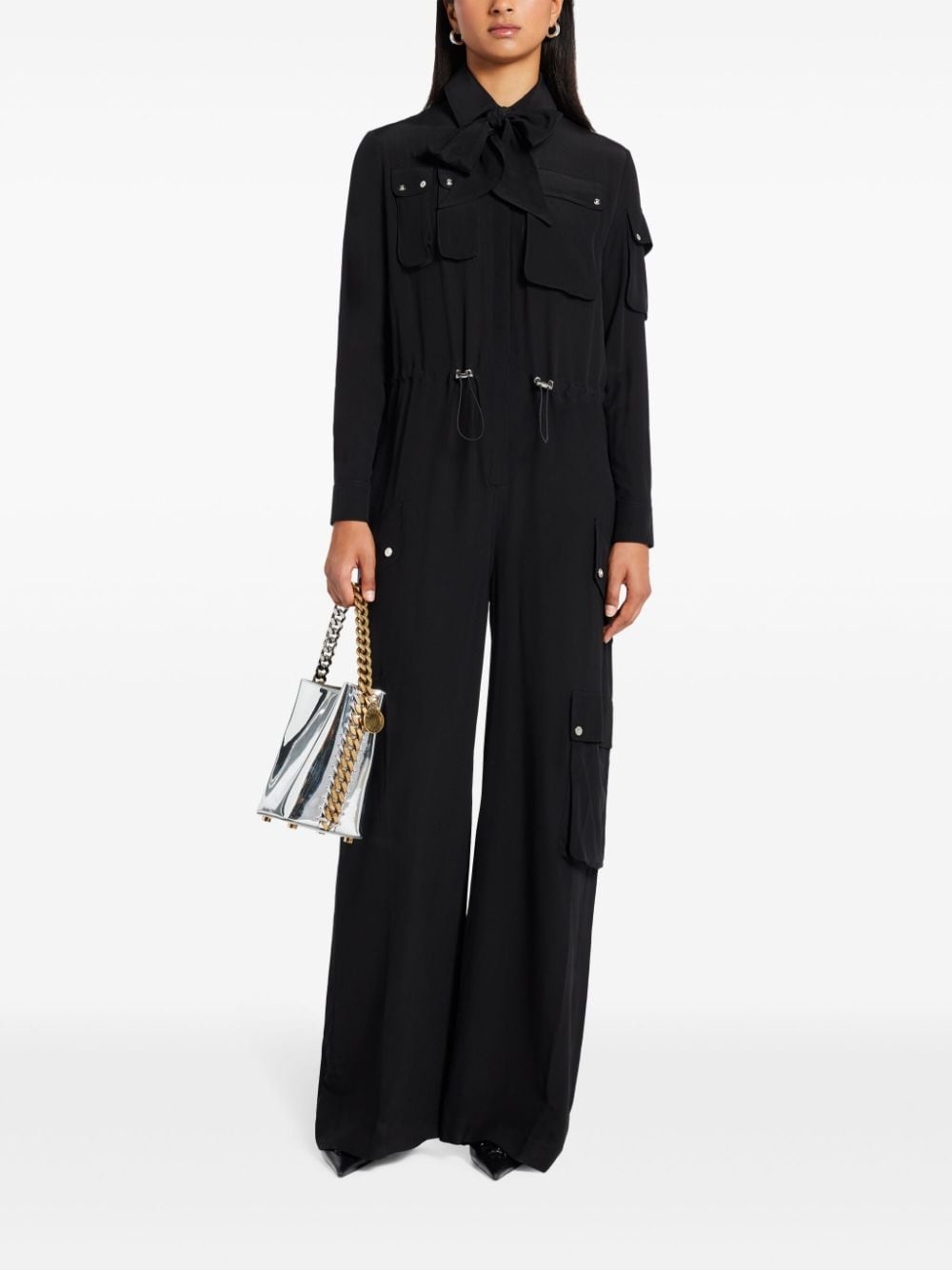 silk jumpsuit - 2