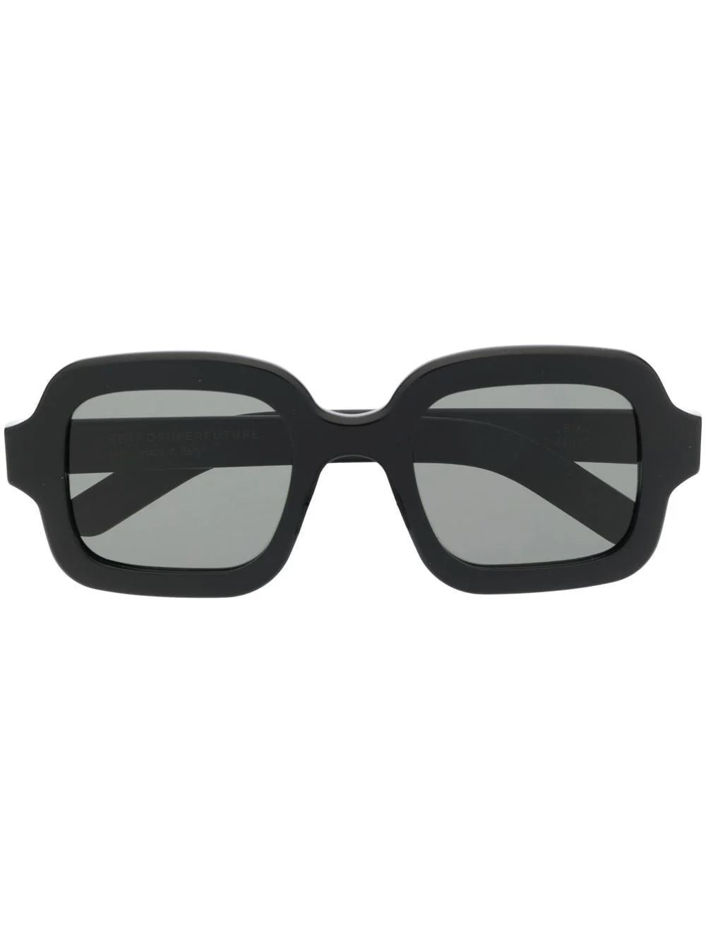 Benz rectangular frame sunglasses - 1