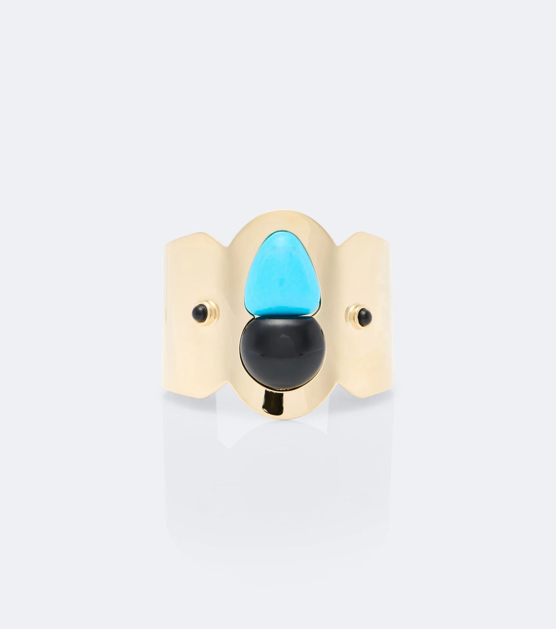 Crystal-embellished cuff - 1
