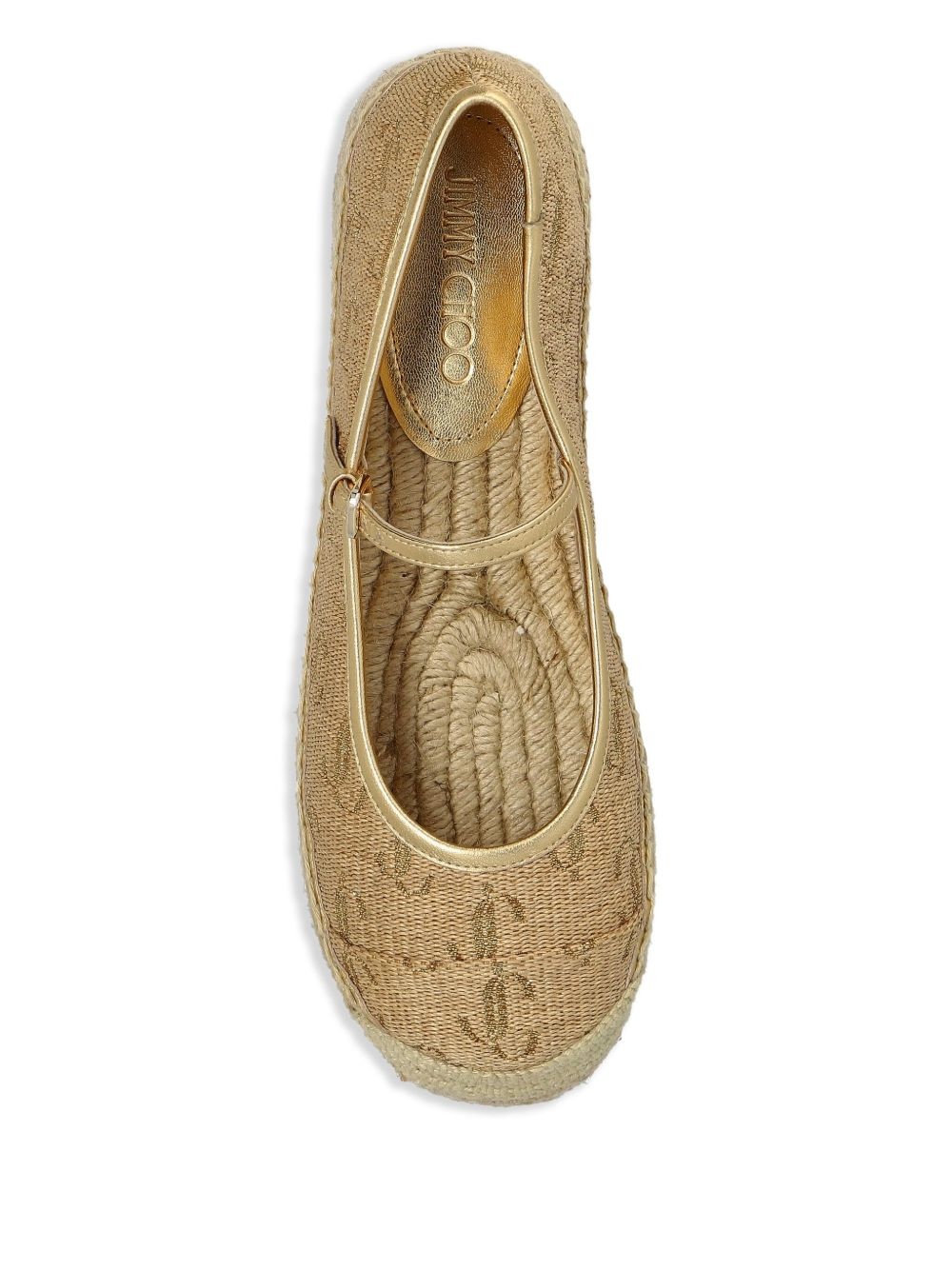 raffia espadrilles - 4