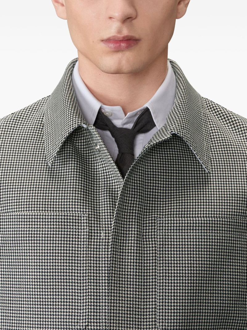 houndstooth shirt jacket 5