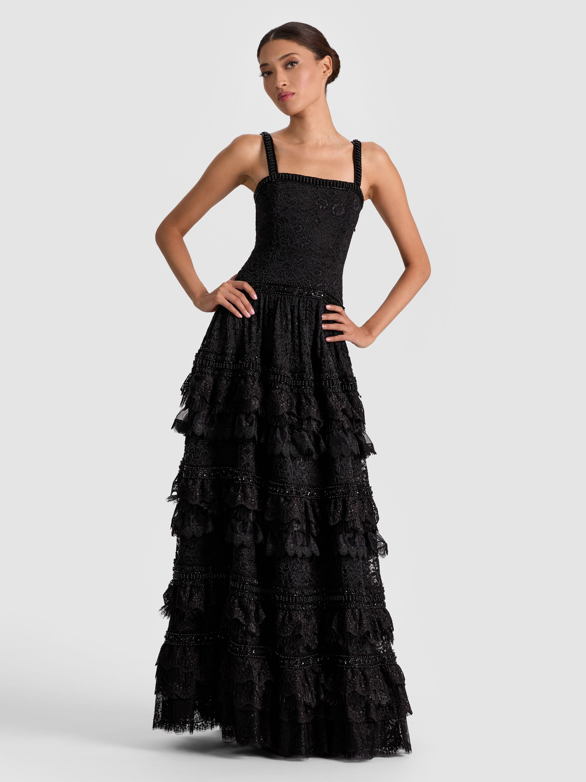 ZENA LACE MAXI DRESS - 4