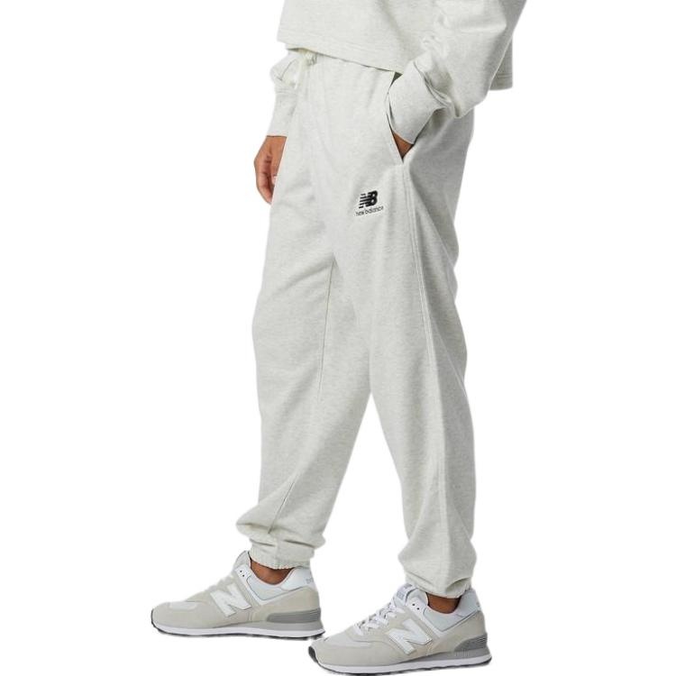 New Balance Unissentials French Terry Sweatpant 'Sea Salt Heather' UP21500-SAH - 3