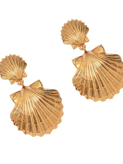 Jennifer Behr Caspian shell earrings outlook
