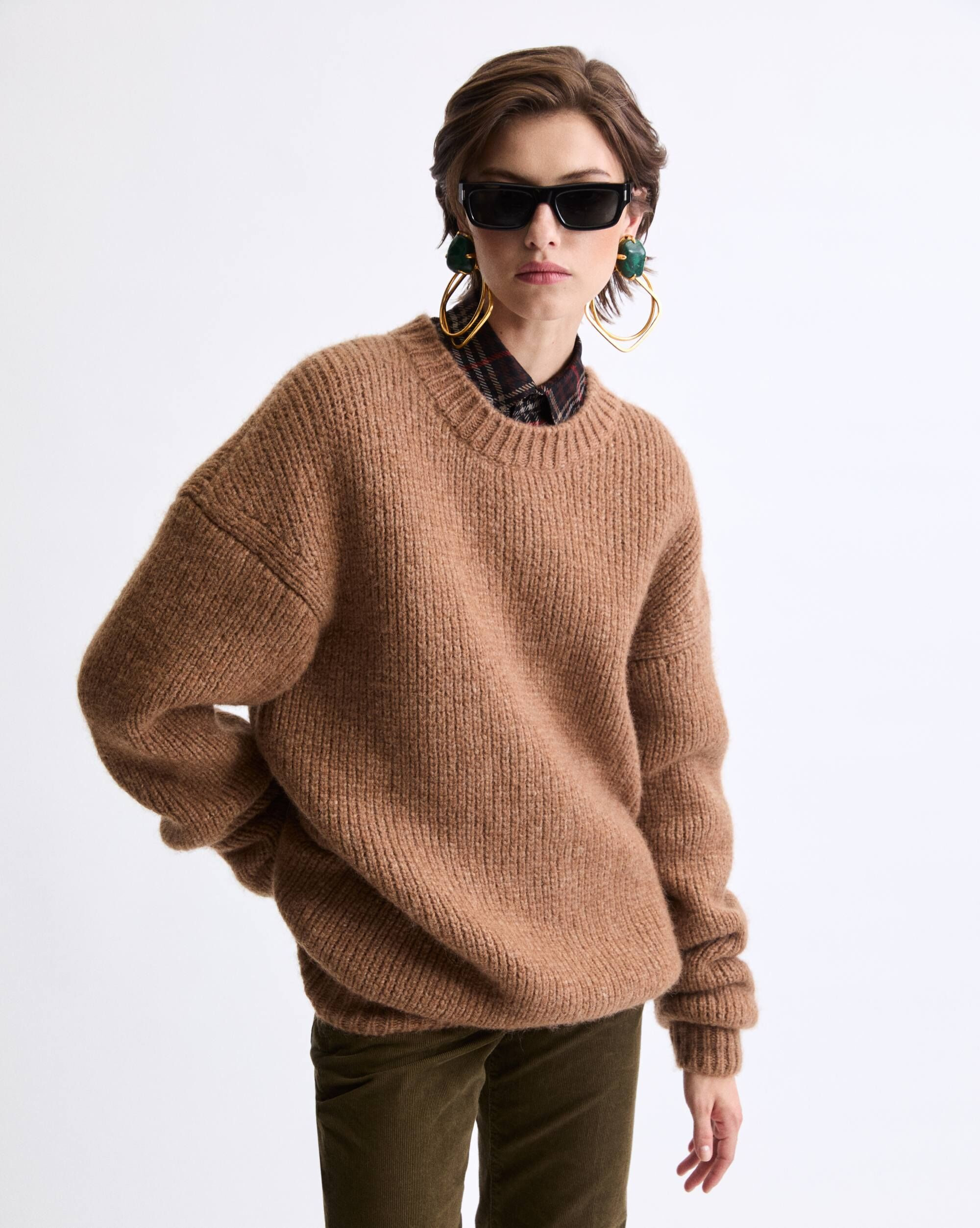 SWEATER IN CHUNKY KNIT - 2