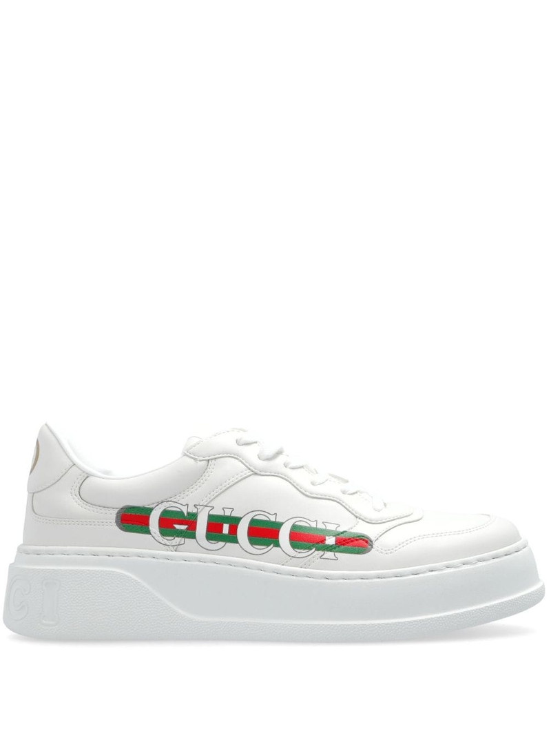 logo-print sneakers 1