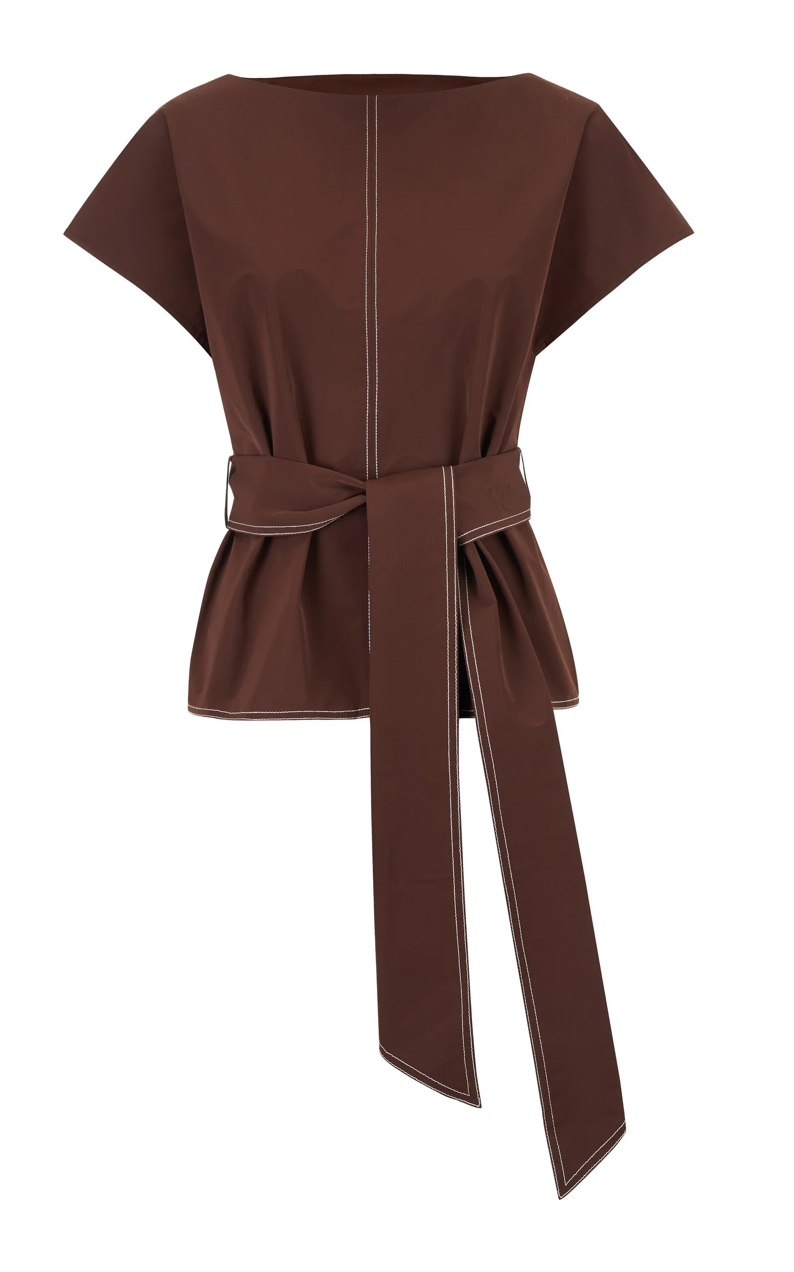 Don't Get Sash-y Taffeta Top - 1