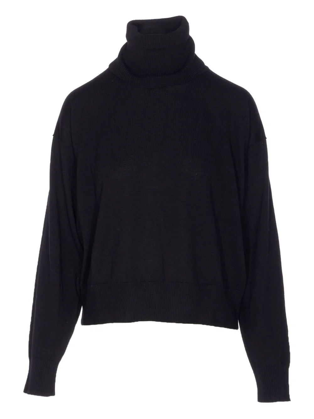 turtleneck long-sleeves sweater - 1