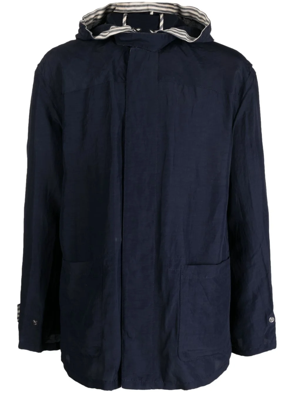 lightweight hooded jacket - 1