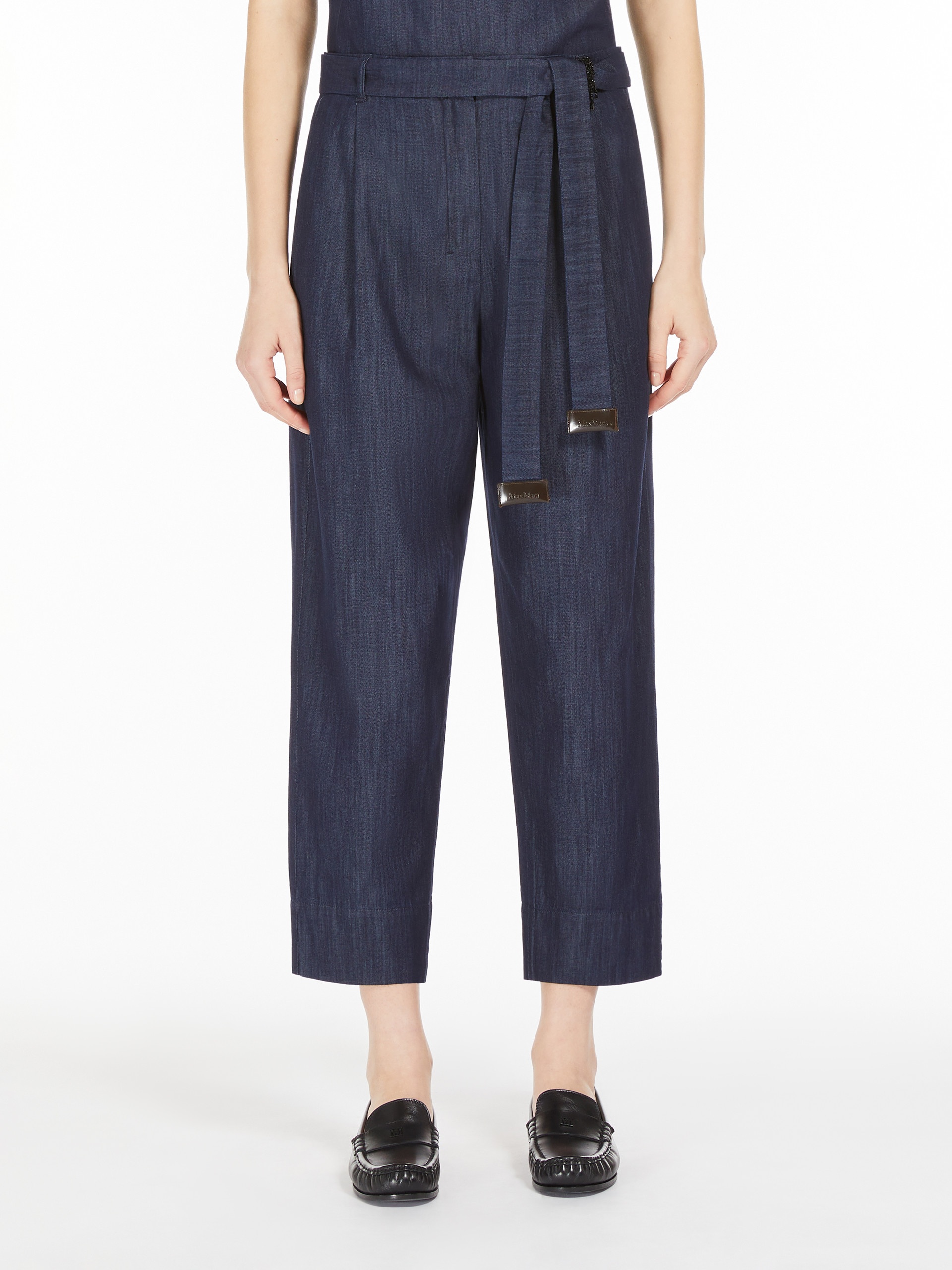 AMOUR Lightweight denim trousers - 3