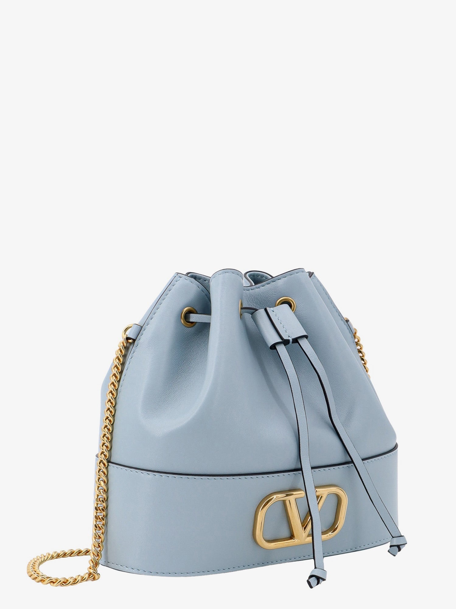 Valentino Garavani Woman Bucket Bag Woman Blue Bucket Bags - 3