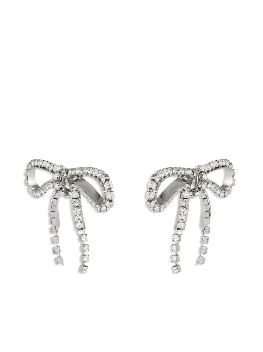 Archive Ribbon crystal-embellished earrings - 3