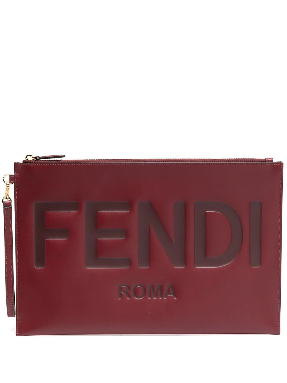 logo slim clutch - 1